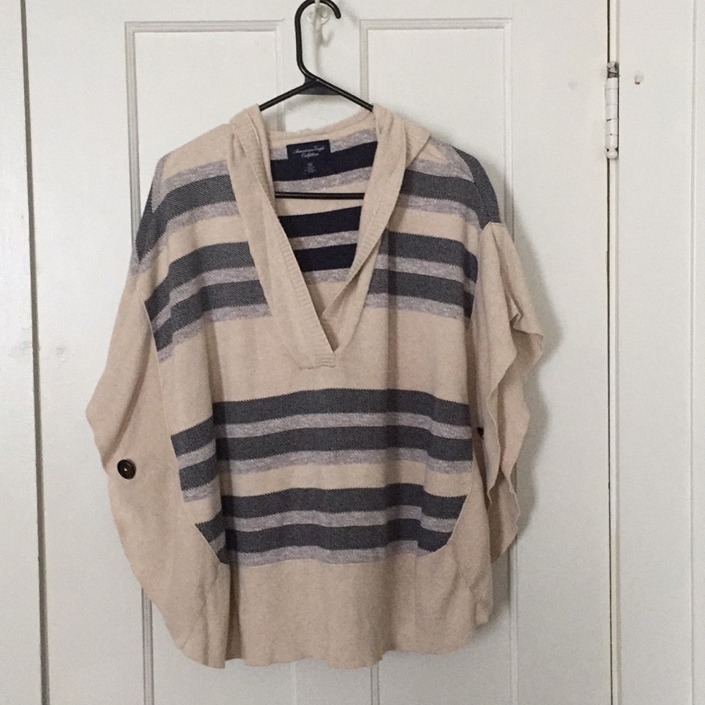 American Eagle “poncho”- like top